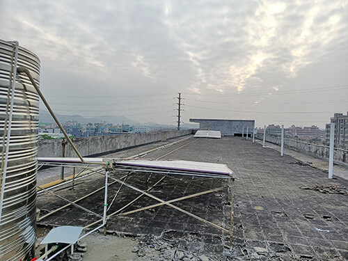 天臺太陽能熱水工程